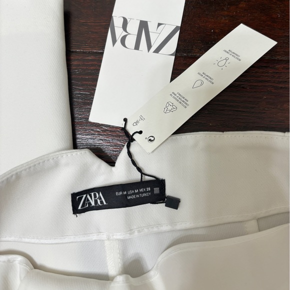 White Zara trousers, brand new with tags - Picture 5 of 5